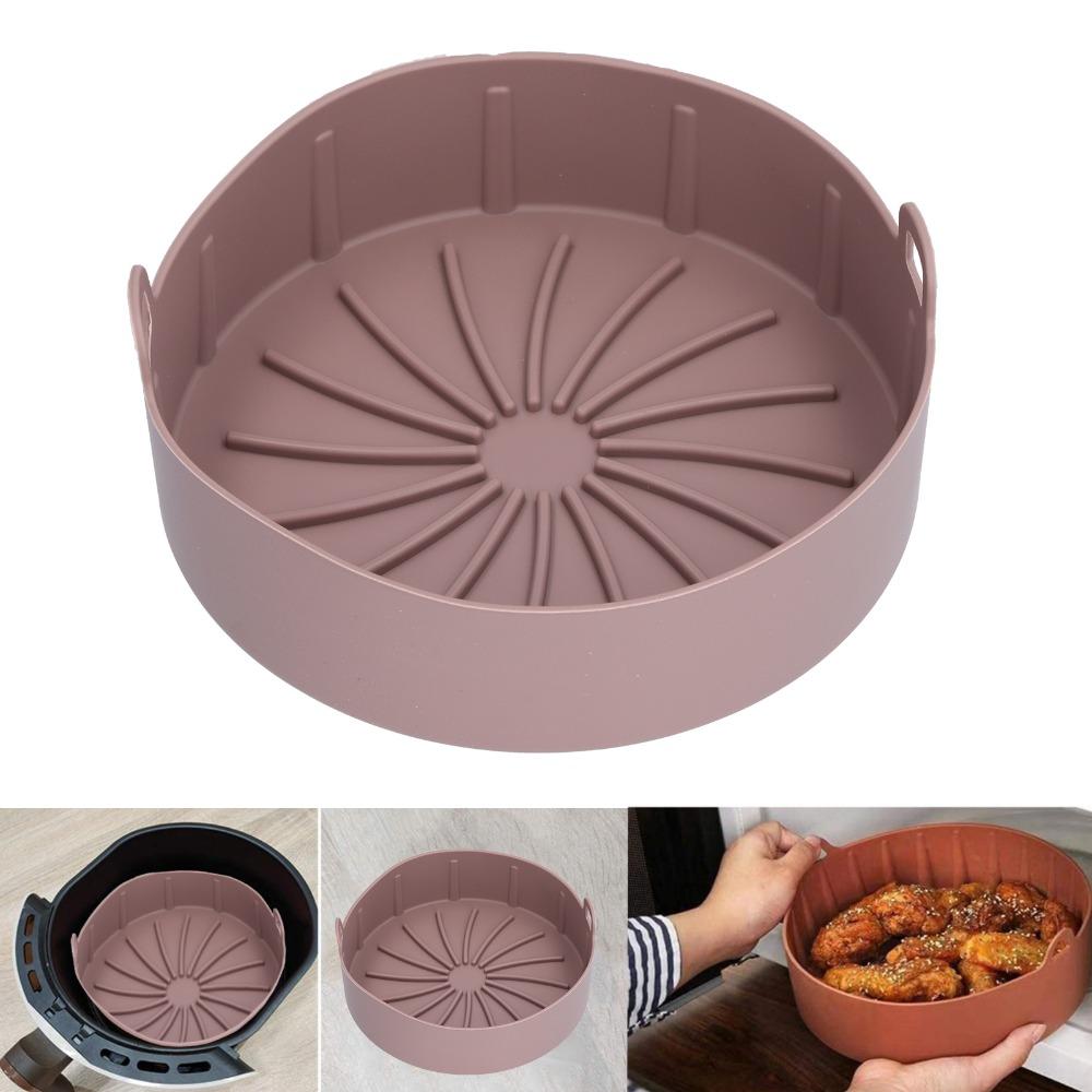 Silicone Cake Mold Round Baking Mat New Air Fryer Baking Tray Cooking Baking Accessories
