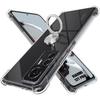 Reinforced Case for Xiaomi 12T Pro Transparent with Shockproof Ring