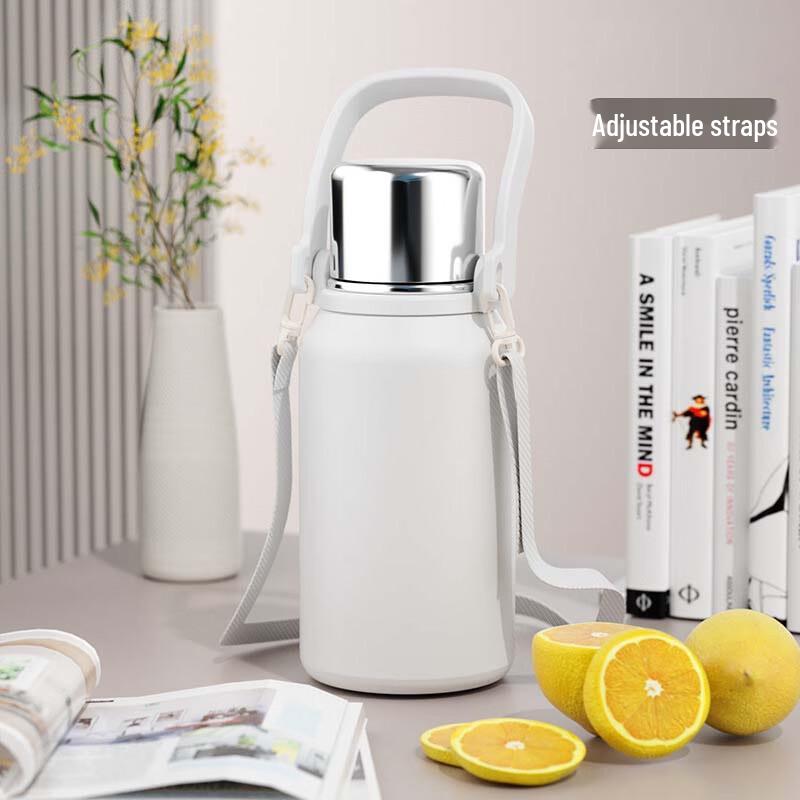 ZISIZ Large Capacity 316 Stainless Steel Insulated Bottle with Tea Filter