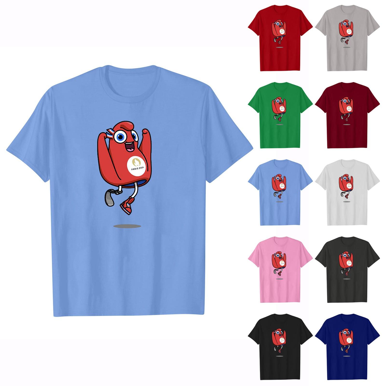 

Женская повседневная футболка с короткими рукавами и круглым вырезом с принтом и буквенным топом