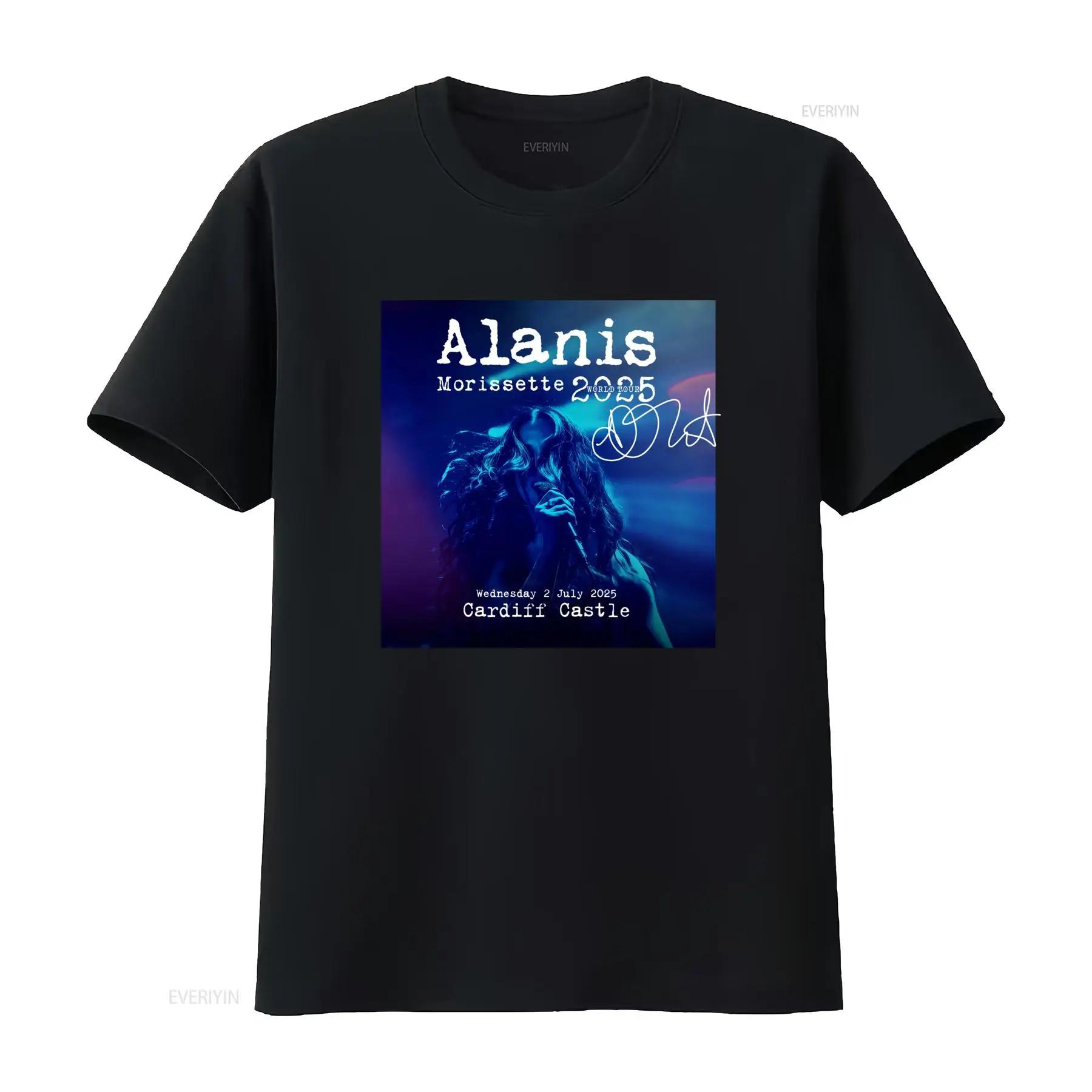 

Alanis Morissette World Tour 2025 T Shirt for Fans Available in S to 5XL Sizes vintage Washed designer clothes 5XL різнокольоровий