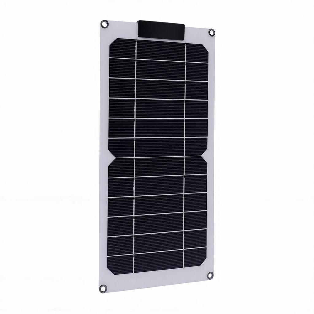 Portable Solar Panel 20W 2 Type C Ports High Efficiency Monocrystalline Solar Panel Charger for Phone Tablet