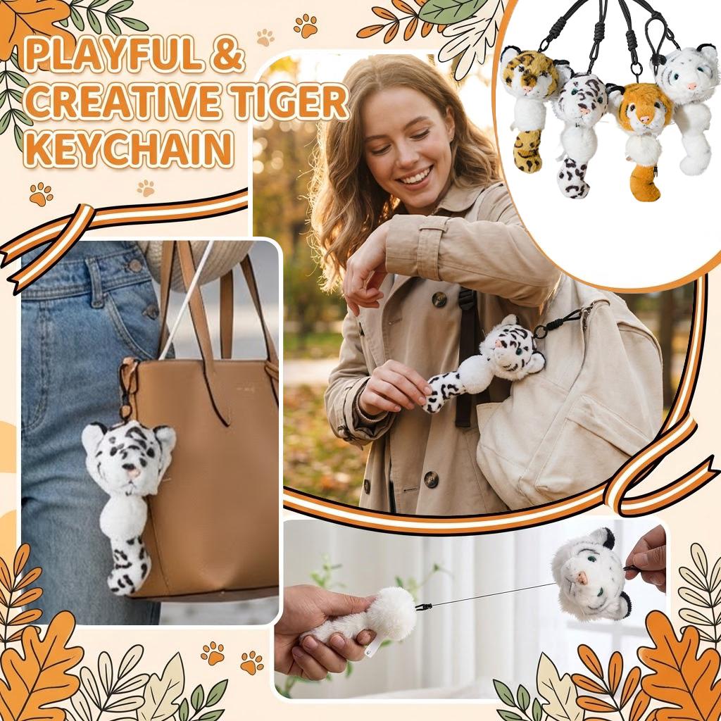 Söta Kreativa Infällbara Plyschprydnader - UtDragbar Gosedjurshängande För Gåvor