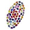 12 Pcs Natural CERTIFIED Sapphire Mix Color Oval 7x5 MM Lot Gemstone12