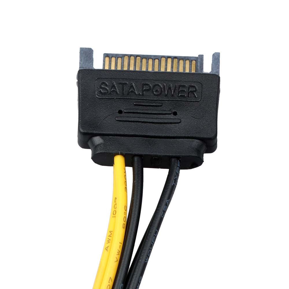 Pin PCI Express SATA Power Cable SATA Adapter Cable Graphics Card Power Cord Video Card Power Cable