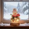 Wooden Ornaments Lighted Decoration Christmas Festival Decoration Ornaments For Tradition Festival Family Holiday Party Cheer