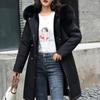 Abrigos y chaquetas de talla grande Chaqueta acolchada de invierno para mujer Prendas de abrigo informales holgadas Cortavientos con capucha de polar Abrigos elegantes
