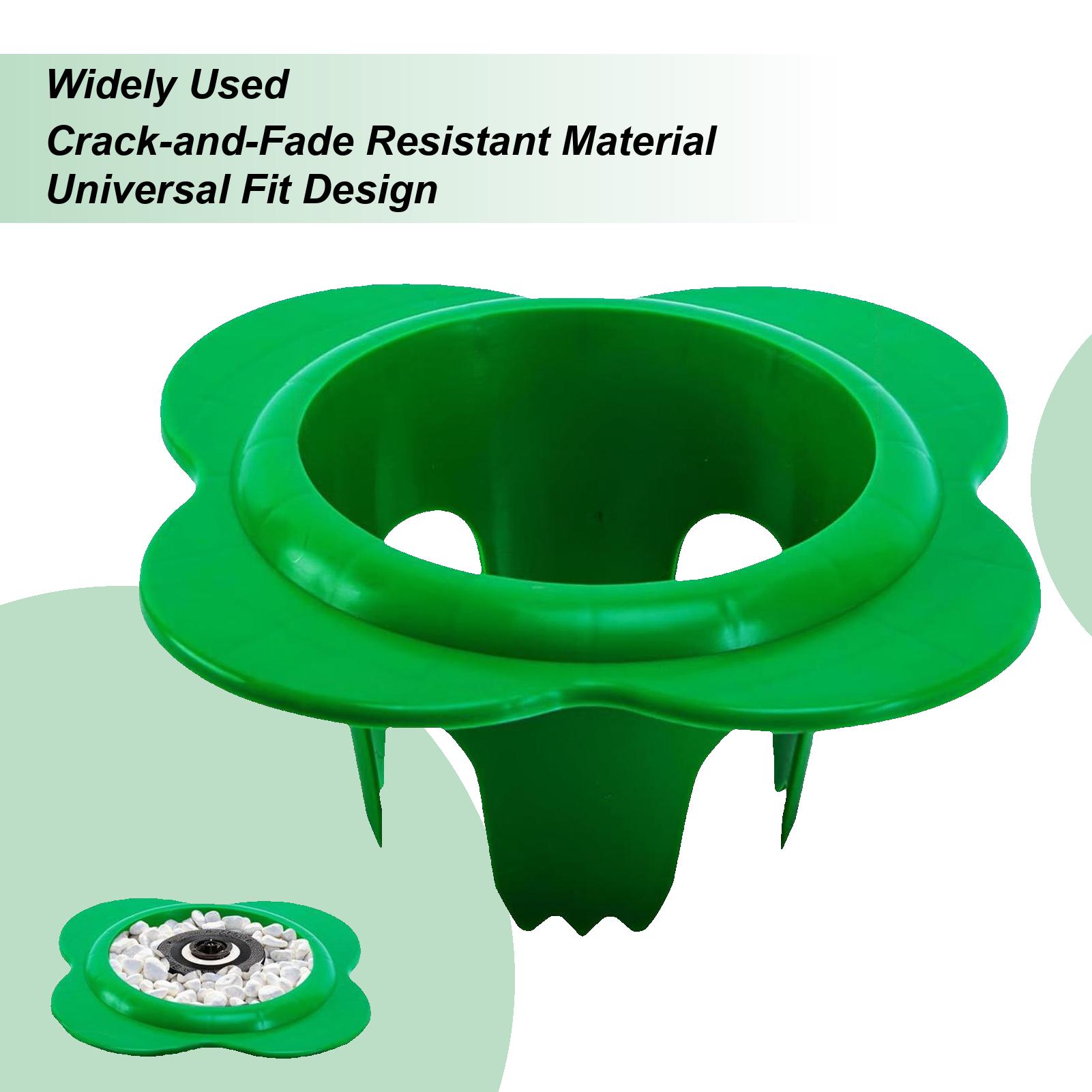 

Lawn Sprinkler Nozzle Protective Cover 6 Inches Sprinkler Donut With 3.8Inches Inner Diameter Flower Shaped Protector China Mainland
