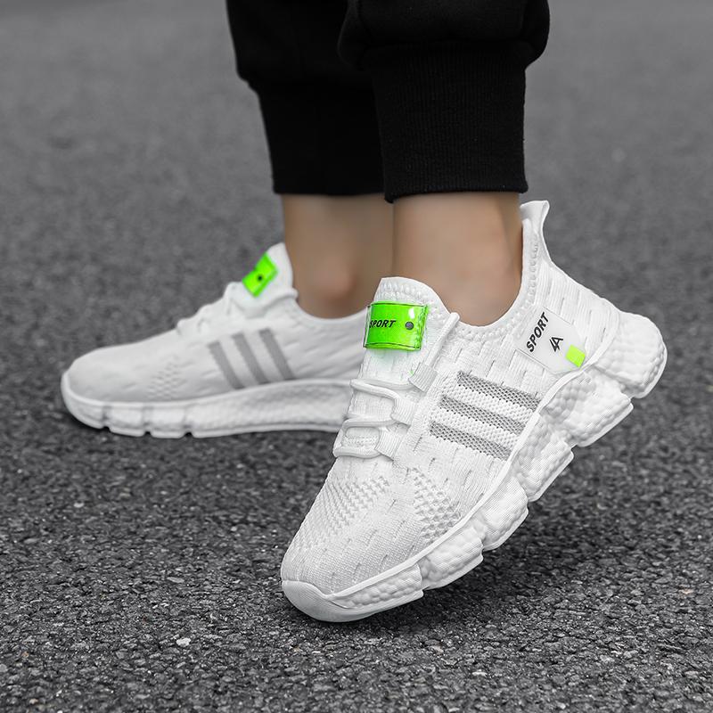 28-39 Dětské nadměrné velikosti Lehké Jednoduché Stylové Prodyšné Síťované Ležérní Sportovní Obuv Běžecká Obuv