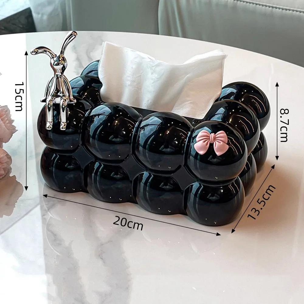 INS Style Marshmallow Tissue Box Korean Style Cute Removable Tissue Box Desktop Decorative Supplies for Home Napkin Holder