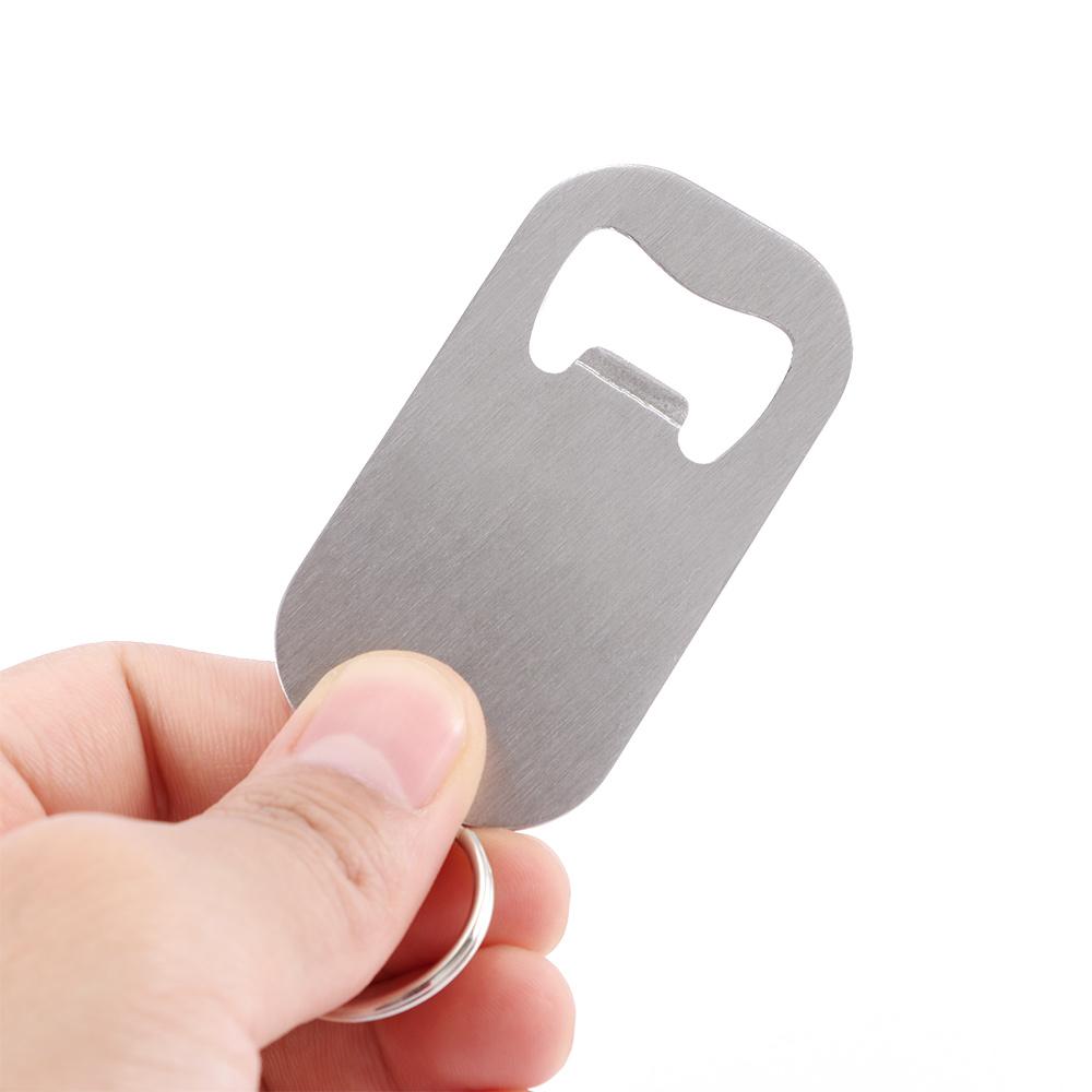 Steel Outdoor Picnic Kitchen Travel Dinner Party Keychain Bar Tools Beer Opener Bottle Openers