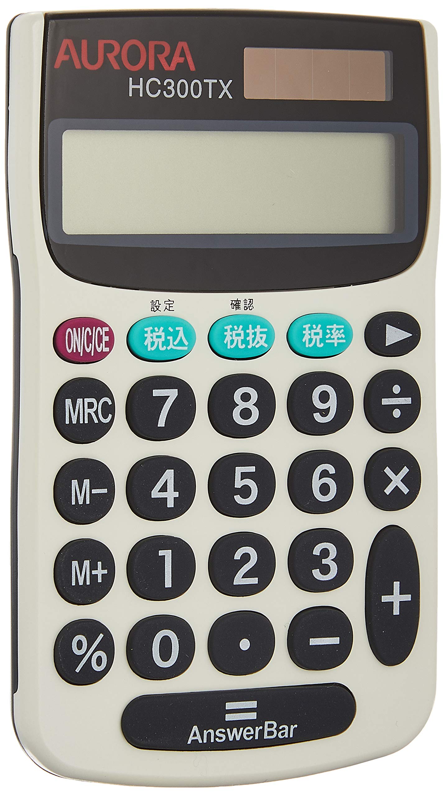 

Aurora Japan Handy Calculator HC300TX 12 digit display