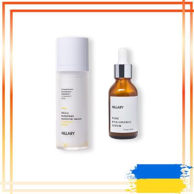 Opalovací krém s vitamínem C SPF30 + Hyaluronic Serum Pure Hyaluronic
