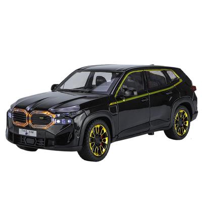 1/24 BMW XM SUV in Lega Modello di Auto Nuova Energia Veicoli Fuoristrada Giocattoli Bambini Ragazzi Regalo Suono e Luce Collezionismo Voiture Miniature