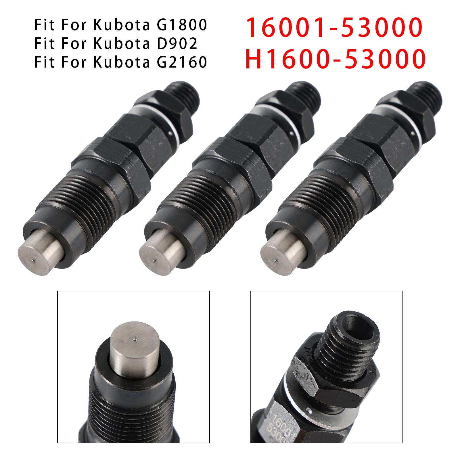 

3 шт. Паливний форсунка для двигуна Kubota D722 D782 BX2230D 16001-53000 H1600-53000