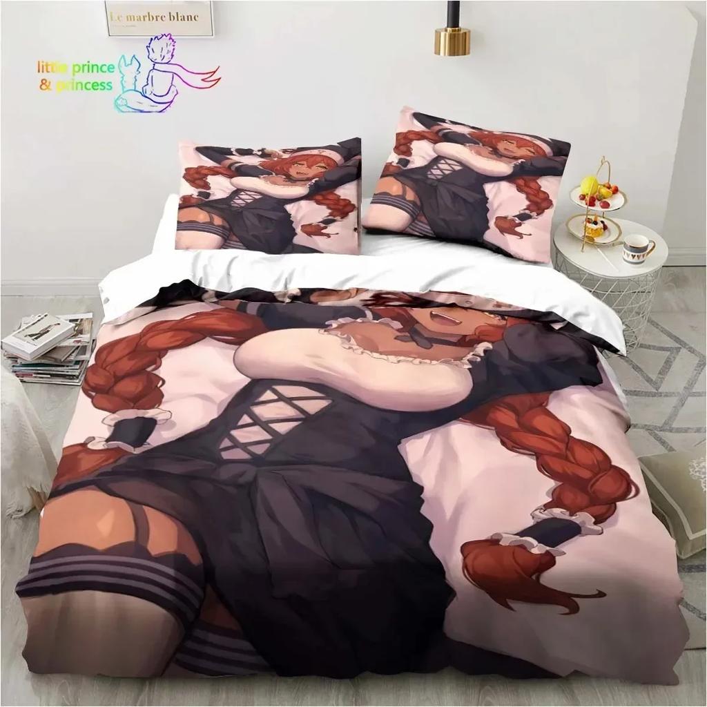 New 3D Print Albedo Overload Comfortable Duvet Quilt Cover Pillowcase Bedding Set Children Bedroom Decoration Home Textile