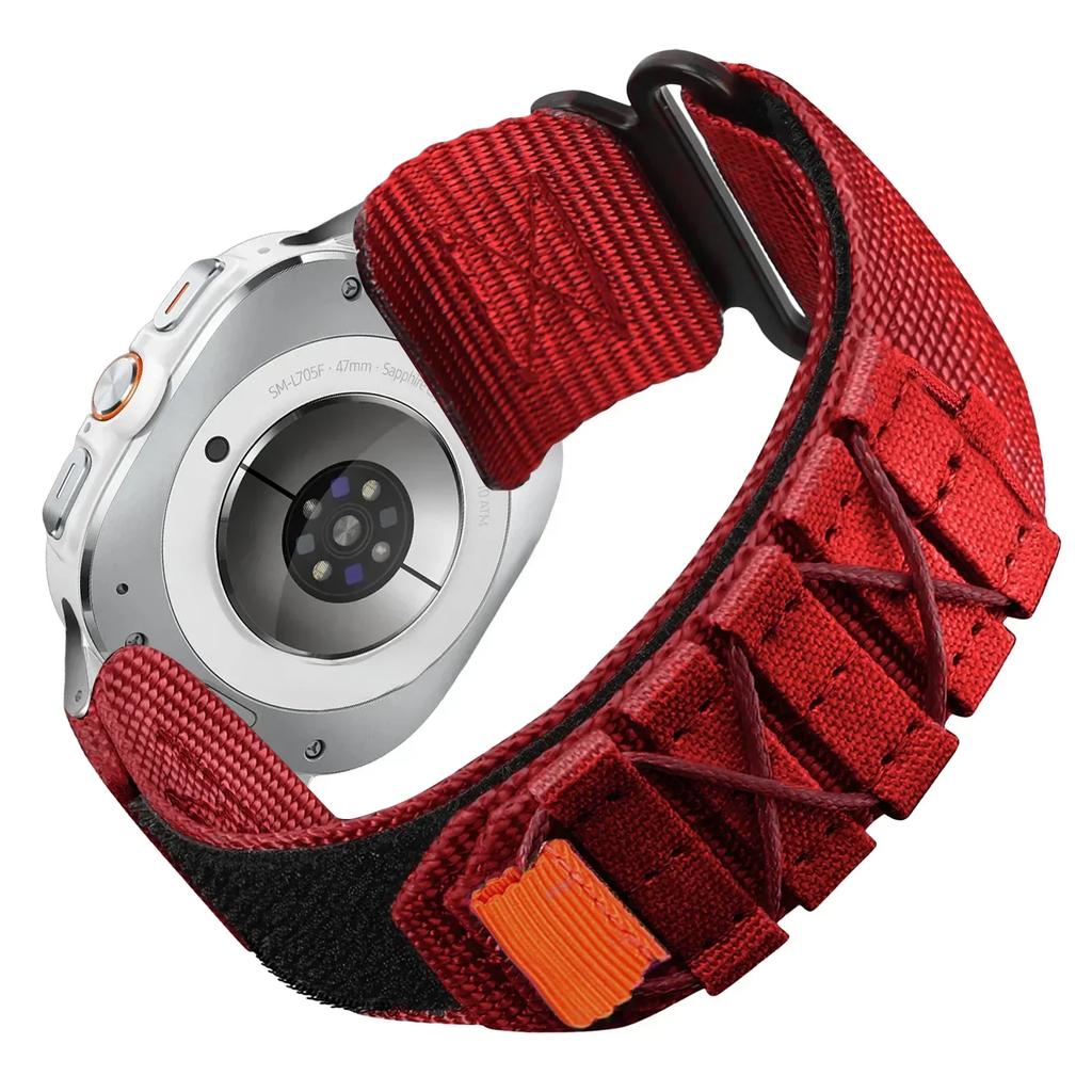 Nylonový řemínek bez mezer pro Samsung Galaxy Watch 7 Ultra 47mm Quick Fit Band Sportovní náramek pro Galaxy Watch Ultra 47mm náramek