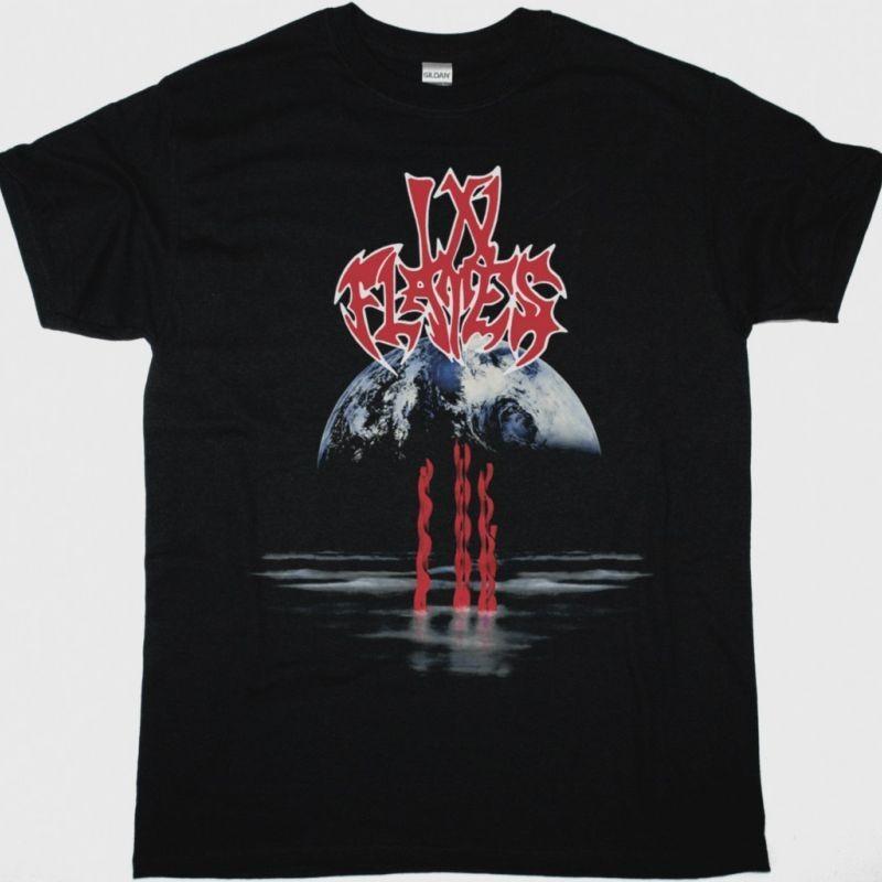 In Flames Lunar Strain Black T-Shirt XXXXL