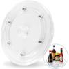 Bivethoi 6 Inch Mini Turntable - Clear Rotating Tray, Acrylic Ball Bearing Turntable Plate for Kitchen, Spice Rack, TV, Laptop, Computer Monitor