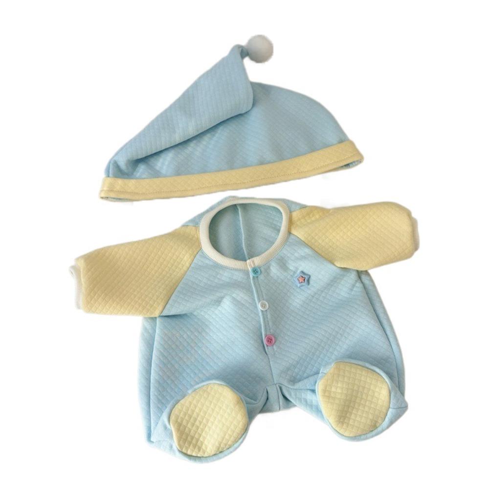 Jumpsuit 40cm Cotton Doll Clothes Sitting Posture Replacement Doll Clothes Clown Hat Cartoon No Attribute Doll Clothes