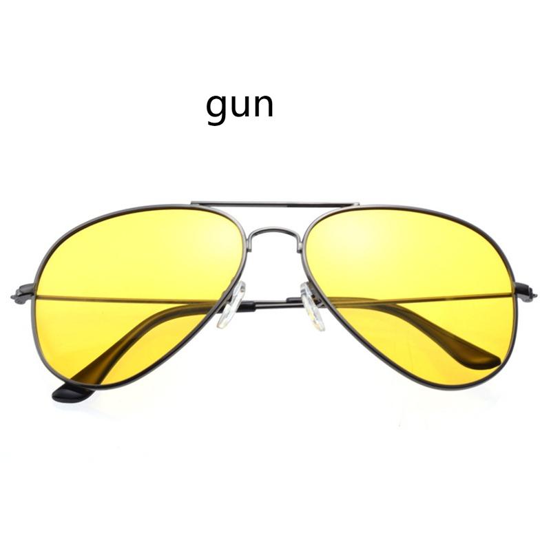 

Luxury Men s Polarized Sunglasses Black Pilot Sun Glasses for Men Women Brand Designer Male Vintage Yellow Driving Sunglasses