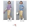 Women's Fashionable Mom Style Casual Sweatshirt Set: 2025 Spring/Autumn Two-Piece Outfit