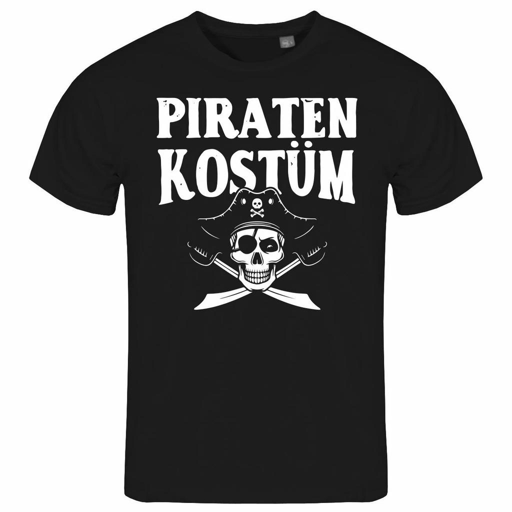 Mens T Shirt PIRATE COSTUME S to XXL Carnival Carnival Pirates Fun Fun