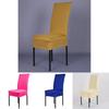 Premium Stretch Spandex Dining Room Chair Cover For Elegant Furniture Decor