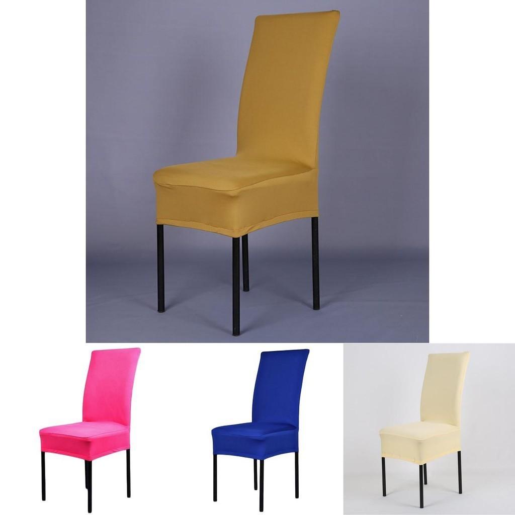 Premium Stretch Spandex Dining Room Chair Cover For Elegant Furniture Decor