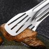 9/12/14 Zoll Edelstahl Küche BBQ Lebensmittel Zange Anti-Verbrühungs Griff Buffet Steak Barbecue Clip Brot Klemme Kochutensilien