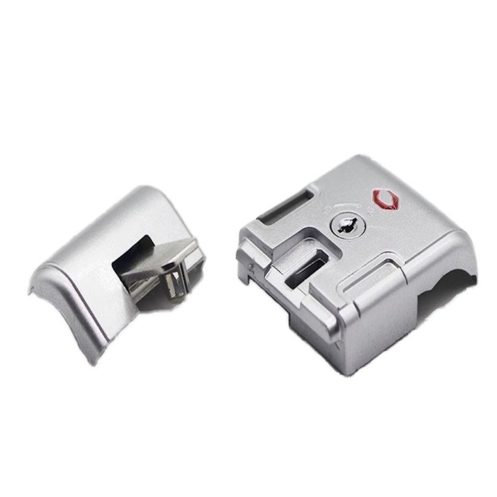Black Silver Suitcase Lock Buckle Repacement Travel Bag Key Lock Portable Luggage Paasword Lock