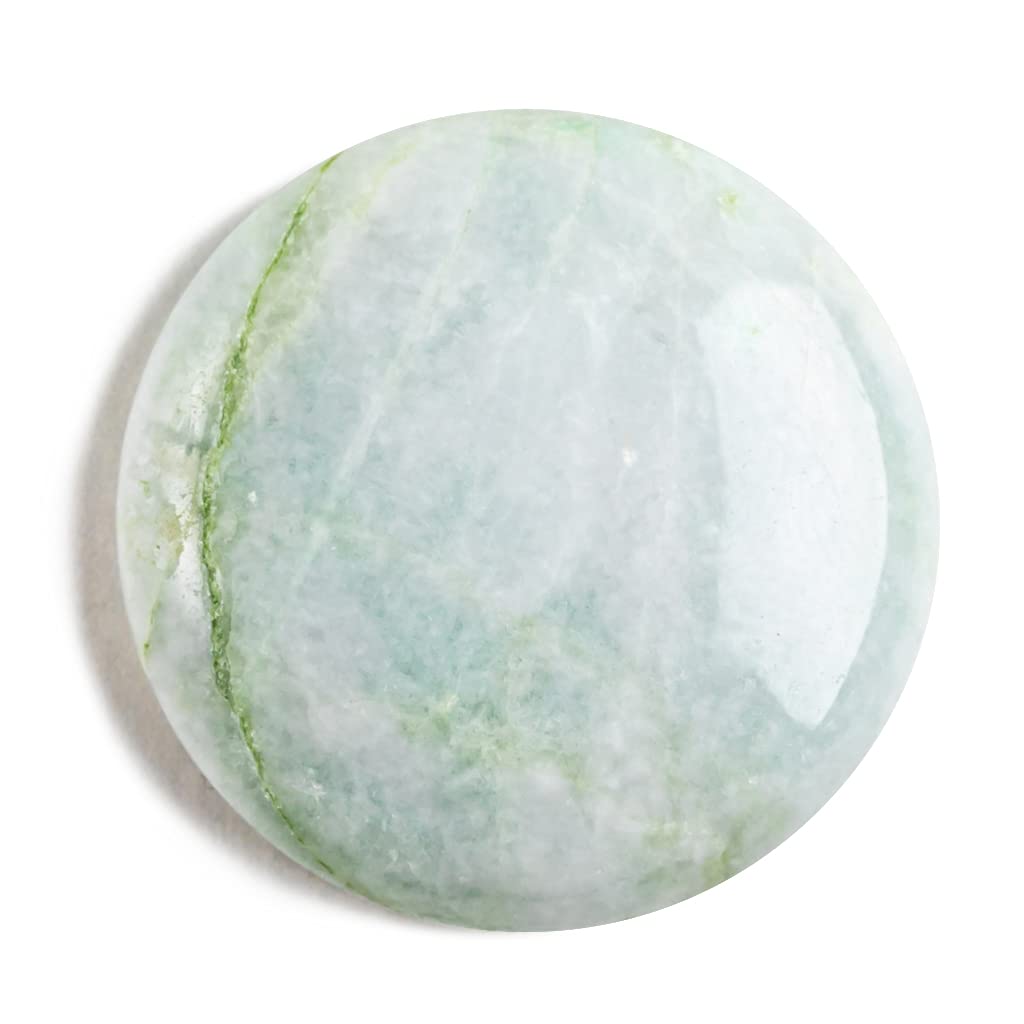 

Jade Workshop Itoigawa Natural Jade Golf Marker Wallet Amulet Japanese National Stone Jomon Power Stone Paulownia Assurance Certificate MI0086 зелений