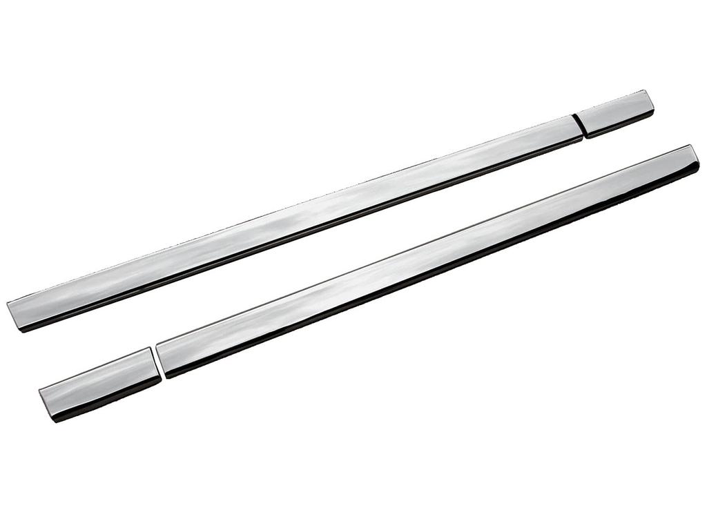 BRIGHTZ Finish Stainless Steel Plated Rocker Moulds for Jimny JB64W JB Ultra-Mirror (4-Piece Set) (SID-MOL-142) (JB64, B64, 64)