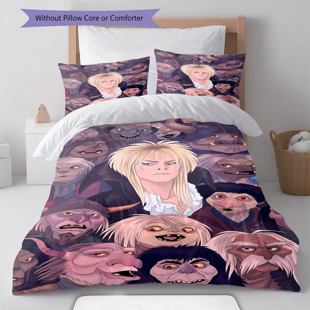 Labyrinth Pattern Bedding,Quilt Set Quilt Cover Pillowcase Home Birthday Gift (1 * duvet cover + 2 * pillowcase, without core)