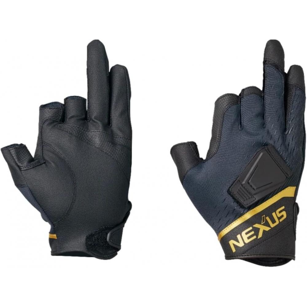 ShiMano  ShiMano  Nexus Ветрозащитная Магнитная Перчатка 3 Пальца M Черный