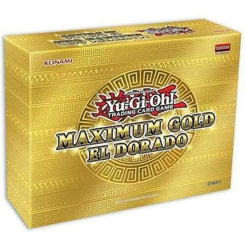 Yugioh Maximum Gold El Dorado Booster Sealed Display Box, 5 Mini Boxes (20 Booster Packs Total)