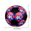 1 Stück OL Größe 5 Fußball PrahaHallenfußball Ball Bunt Alle Altersgruppen Maschinengenäht PVC Wettkampfbereit Langlebig Hoher Rückprall