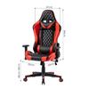Gaming Chair - SEVEN COMFORT - Swivel - Adjustable 3D Armrests - Lumbar Support - 360° Rotation