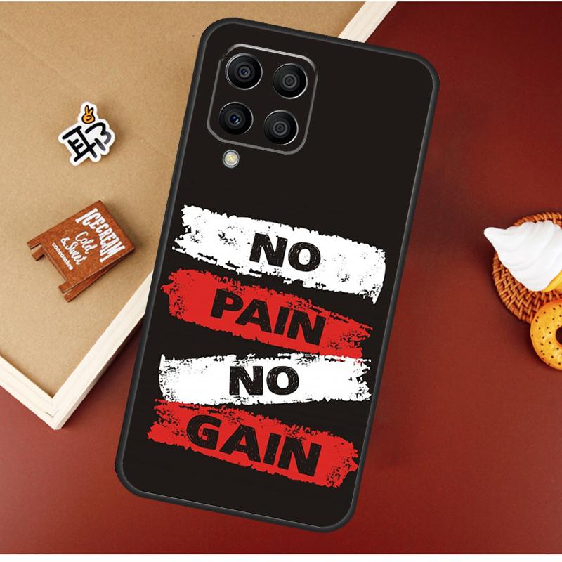No Pain No Gain Fitnessstudio Hülle Für Samsung Galaxy M21 M20 M23 M31 M11 M54 M14 M34 M13 M52 M32 M12 M16 M36 M56 M15 M55