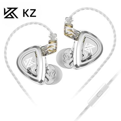 KZ-EDA Balanced Version of Dual Magnetic Dynamic Coil In-ear Headphones with Replaceable Cable Hifi Music Game Computer Headphones