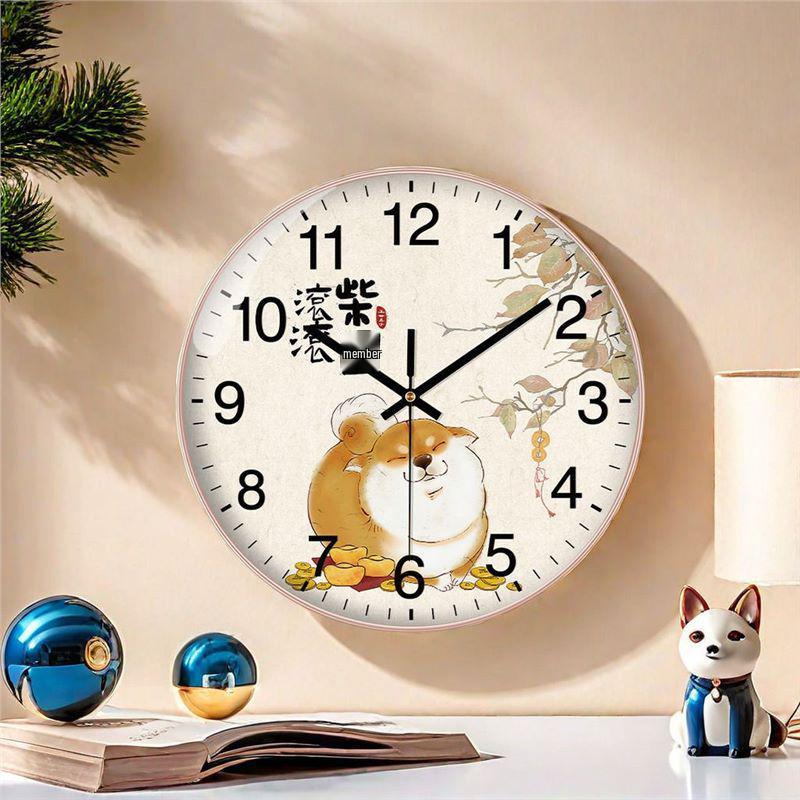 Chaiyuan 2025 Modern Silent Wall Clock for Living Room