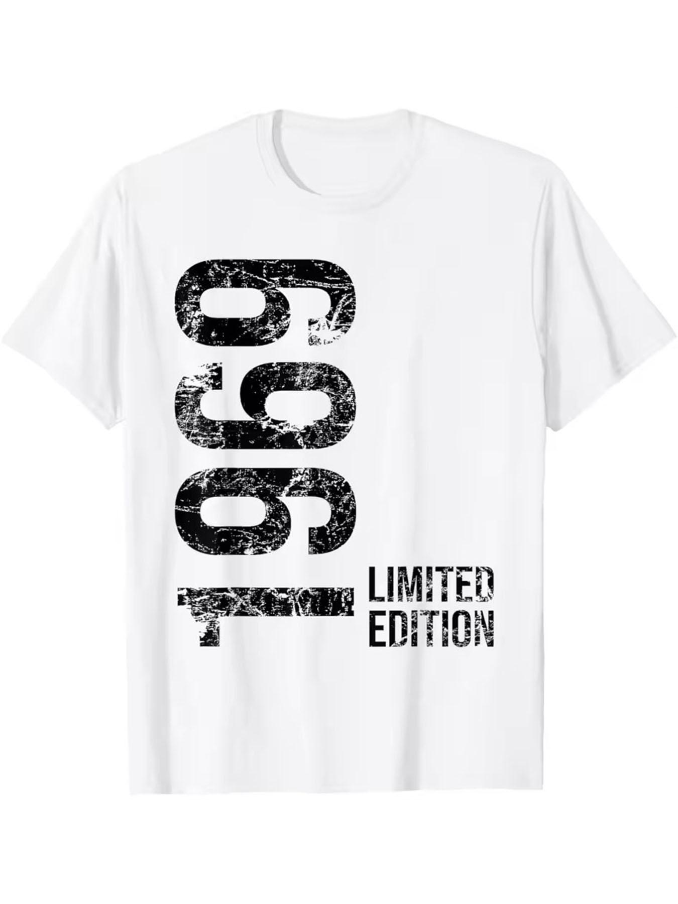 

Limited Edition 1969 56th Birthday Born 1969 T-Shirt Print Original Design Gifts T Shirts Y2k Unisexs Clothing S