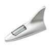 Solar Shark Fins Antenna Light for Car Roof Top LED Warning Lamp with Magnetic Mount Waterproof Auto Tail Decorative Night Safety Light for Cars