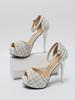 Summer 2025 Chunky Heel Platform Sandals - Breathable, Hollow Design, Large Sizes Available