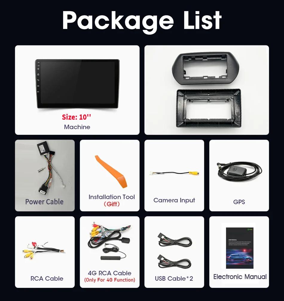 Car Radio Android 14 Multimedia For Fiat Fiorino Qubo Citroen Nemo Peugeot Bipper 2008-2017 Wireless Carplay Touch Screen Stereo