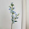 Fake Flowers Bouquet Bendable Silk Fake Flowers Vase Arrangement Flowers Realistic For Photography Props Home Decoration Office