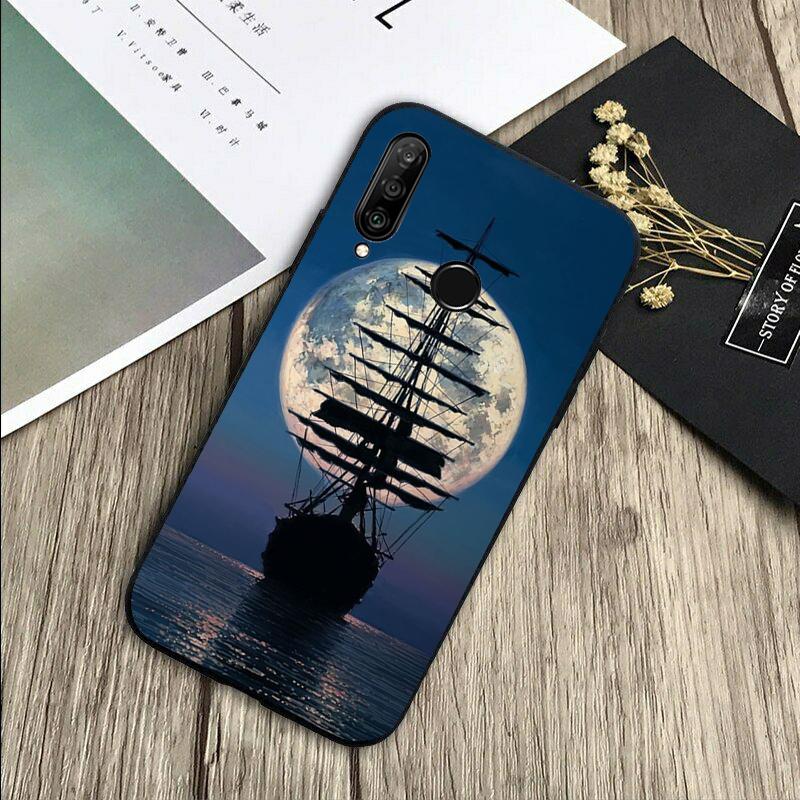 

Sailing Ship Pirate Ship For Huawei Nova 12s 12i 11i 7i 8i Y73 Y70 Y90 Y60 Y72 Y61 Y91 9 10 SE P30 Pro P40 Lite Case Huawei P60 Pro