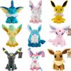 Pokemon Espeon Umbreon Sylveon Vaporeon Plush Toys Kawaii Leafeon Eevee Jolteon Soft Stuffed Animals Peluche Dolls GIfts Kids