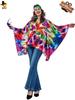 Halloween adult big girl's various retro hippie capes' women's hippie party costumes