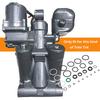 Tilt Trim Seal Kit 1997 & Up 115225FS Fast Strike Power  with More O-Ring for Yamaha Boat Power Units 115HP 150HP 175HP 200HP
